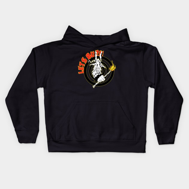 Bunny magic Kids Hoodie by dedeath